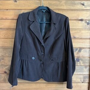 Notations Dark Brown Blazer